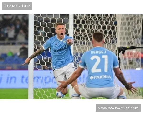 拉齐奥依靠因莫比莱的跑位不断制造威胁的战术解码